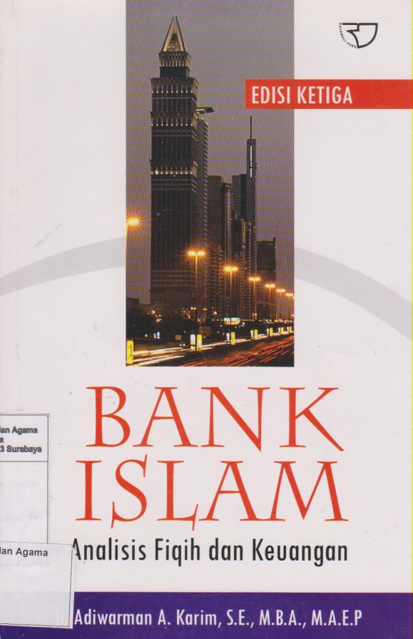 BANK ISLAM ANALISIS FIQIH DAN KEUANGAN
